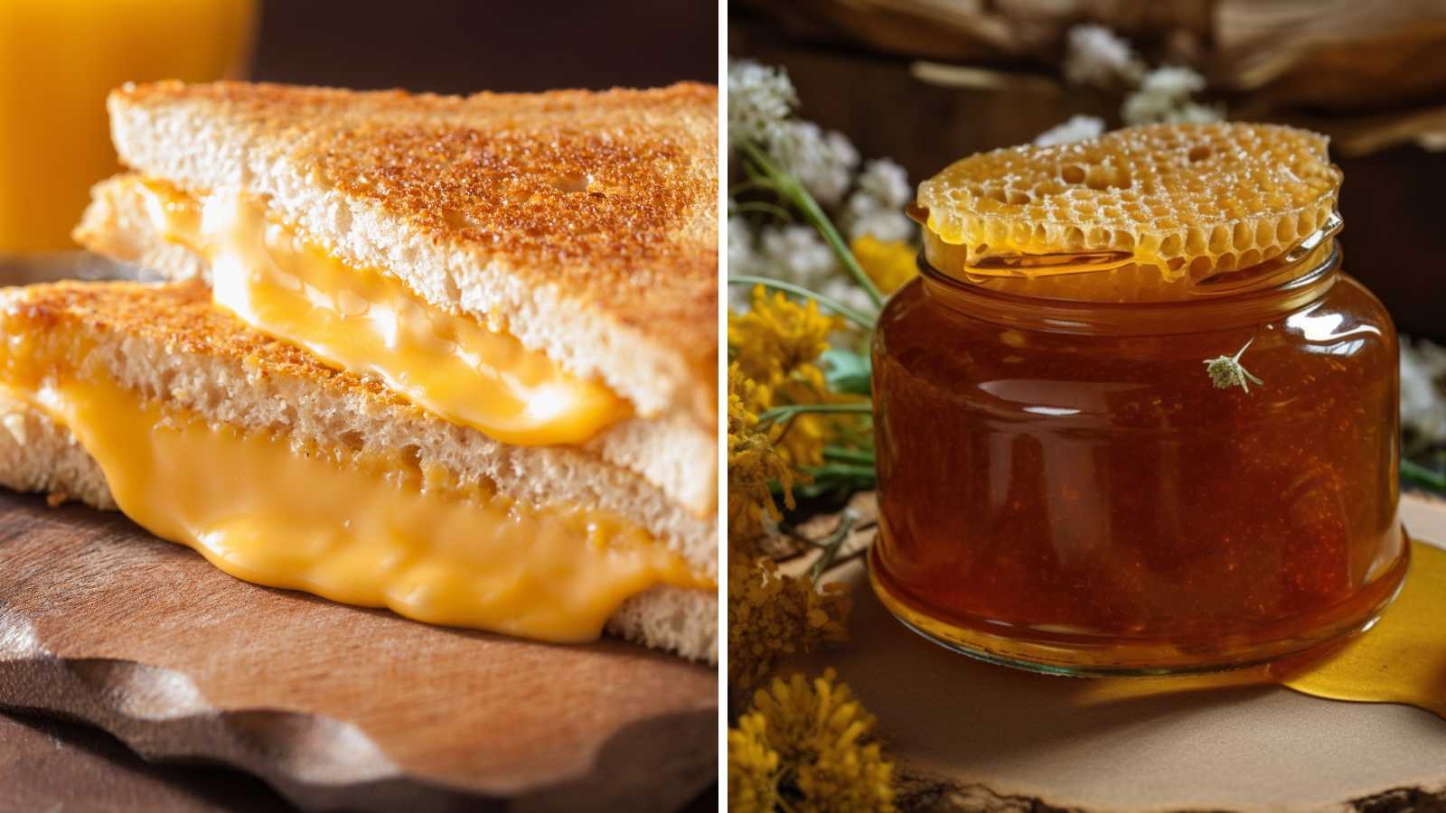 Grilled Cheese and Honey